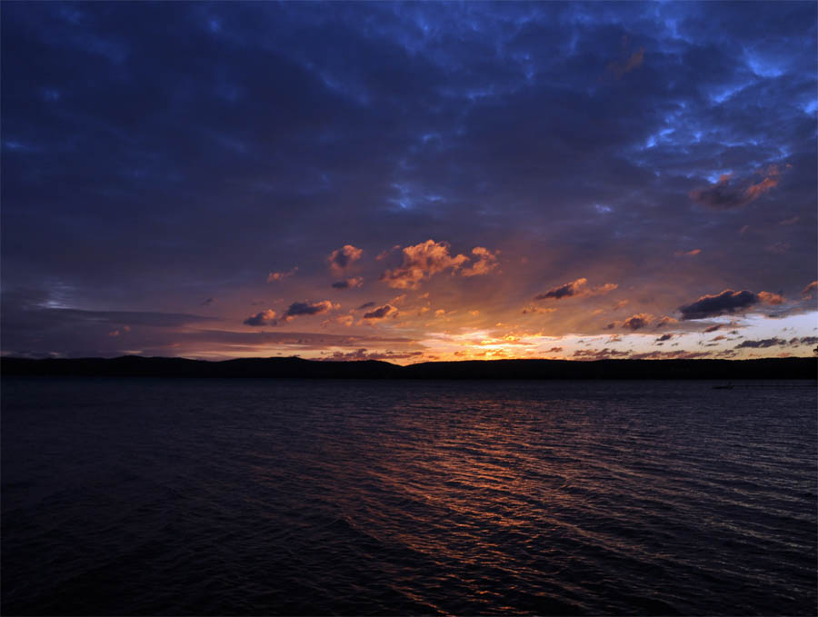 Glen Lake sunrise
